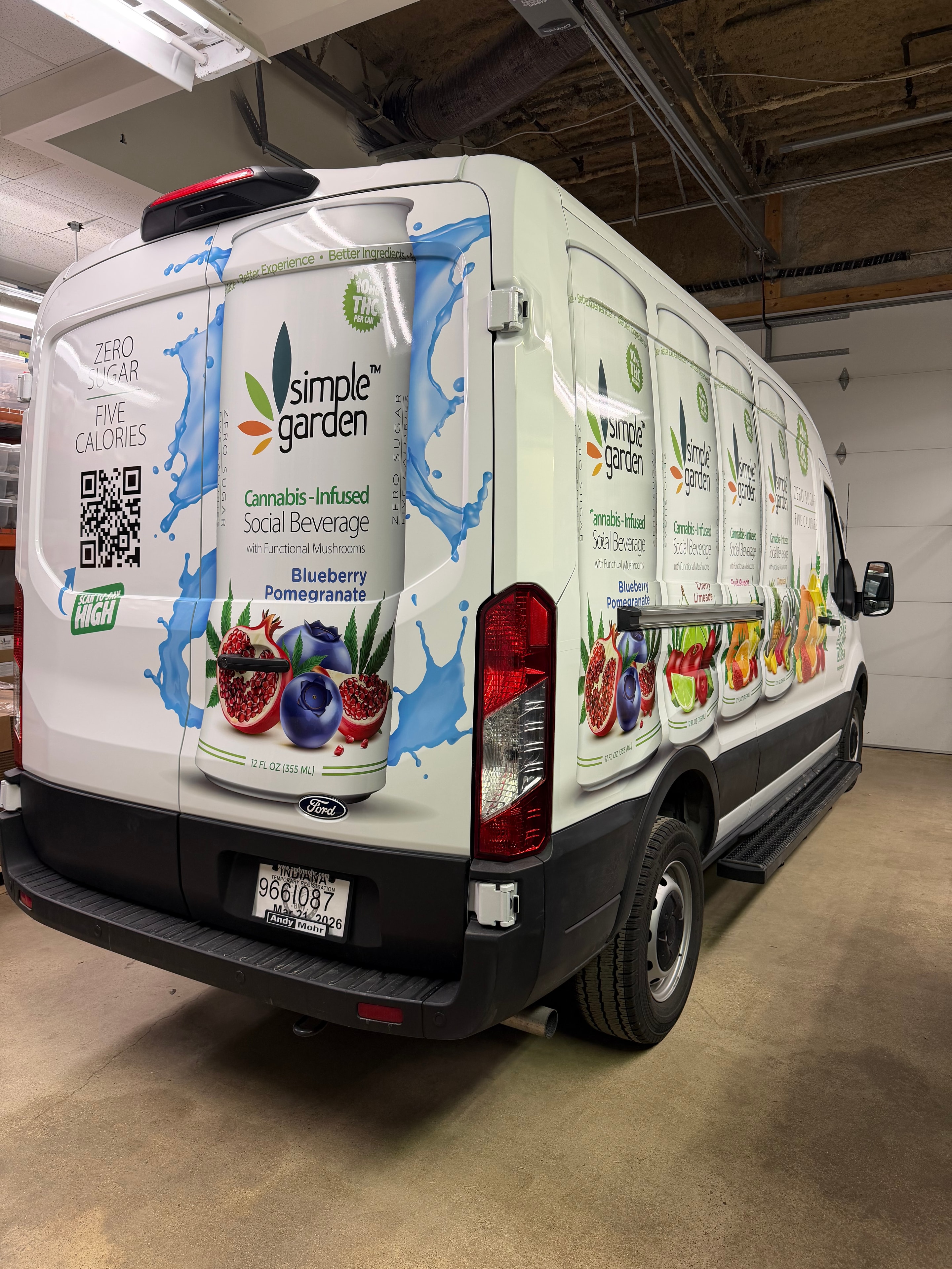 Commercial wrap for simple garden